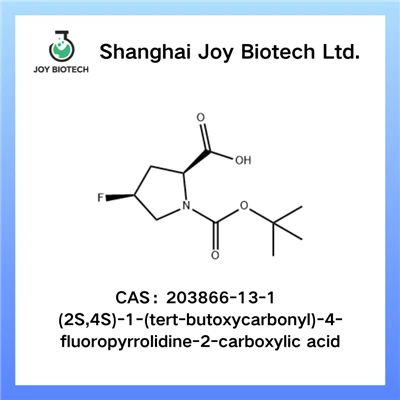 (2S,4S)-1-(tert-butoxycarbonyl)-4-fluorpyrrolidine-2-carbonzuur CAS NR. 203866-13-1